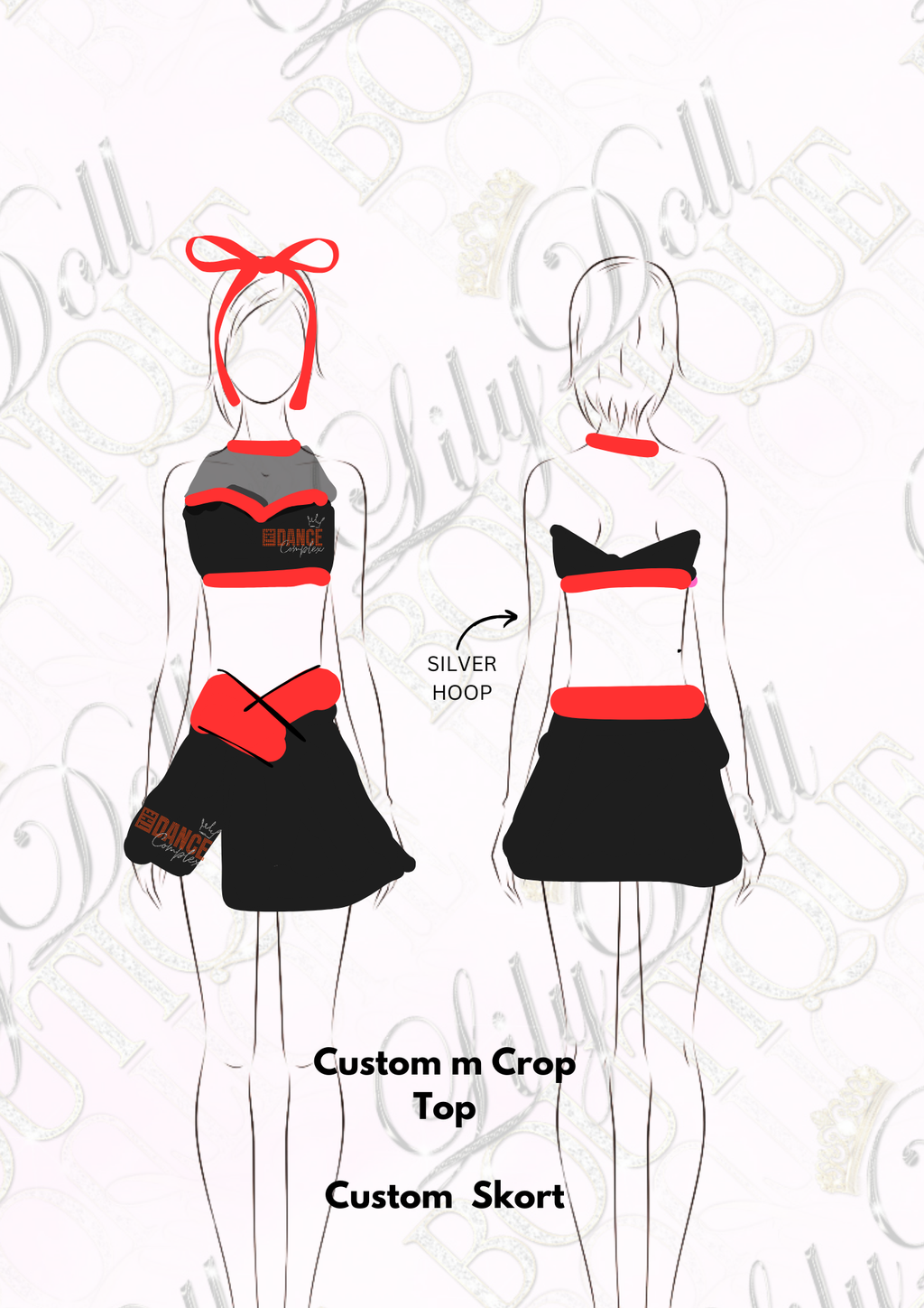 The Dance Complex RHINESTONES Joanne & Natalie Uniform image 4