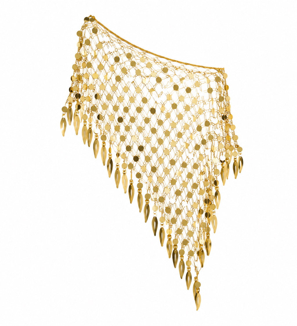 The Golden Goddess Poncho Shawl image 1