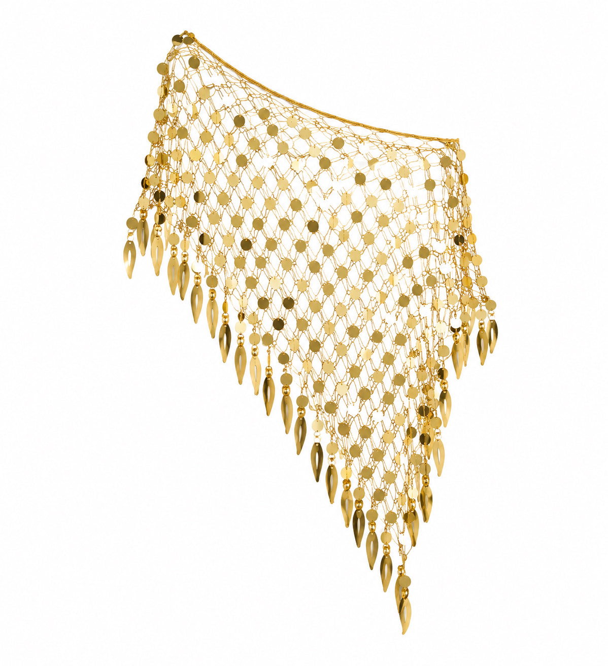 The Golden Goddess Poncho Shawl image 1