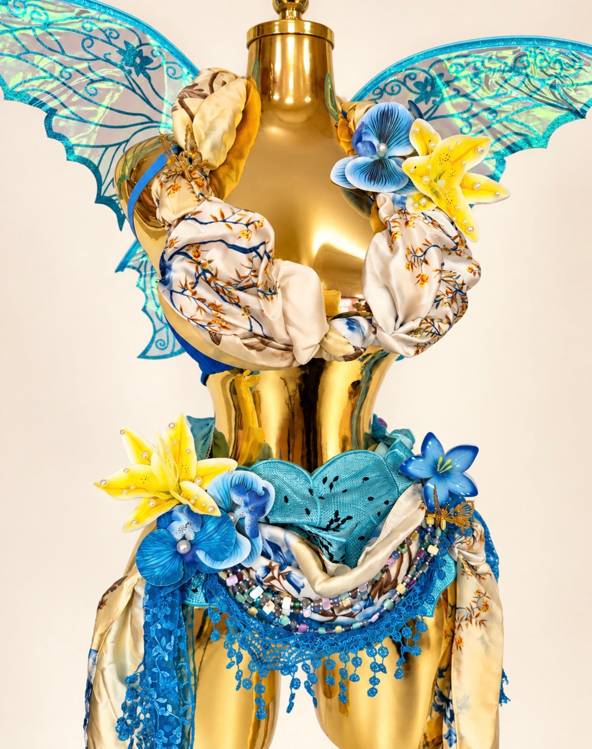IN STOCK Blue & Yellow Fairy outfit