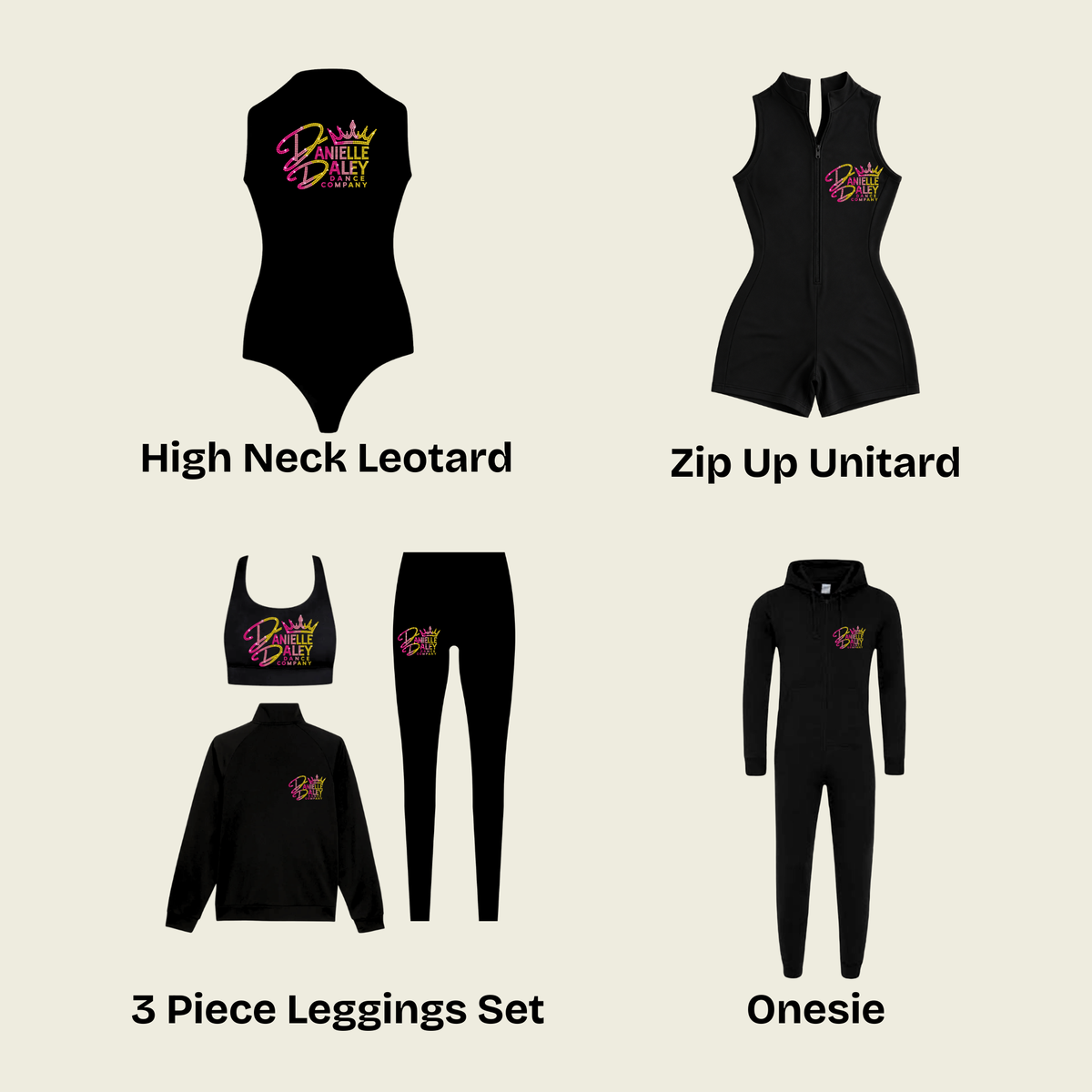Danielle Daley Dance School Uniform