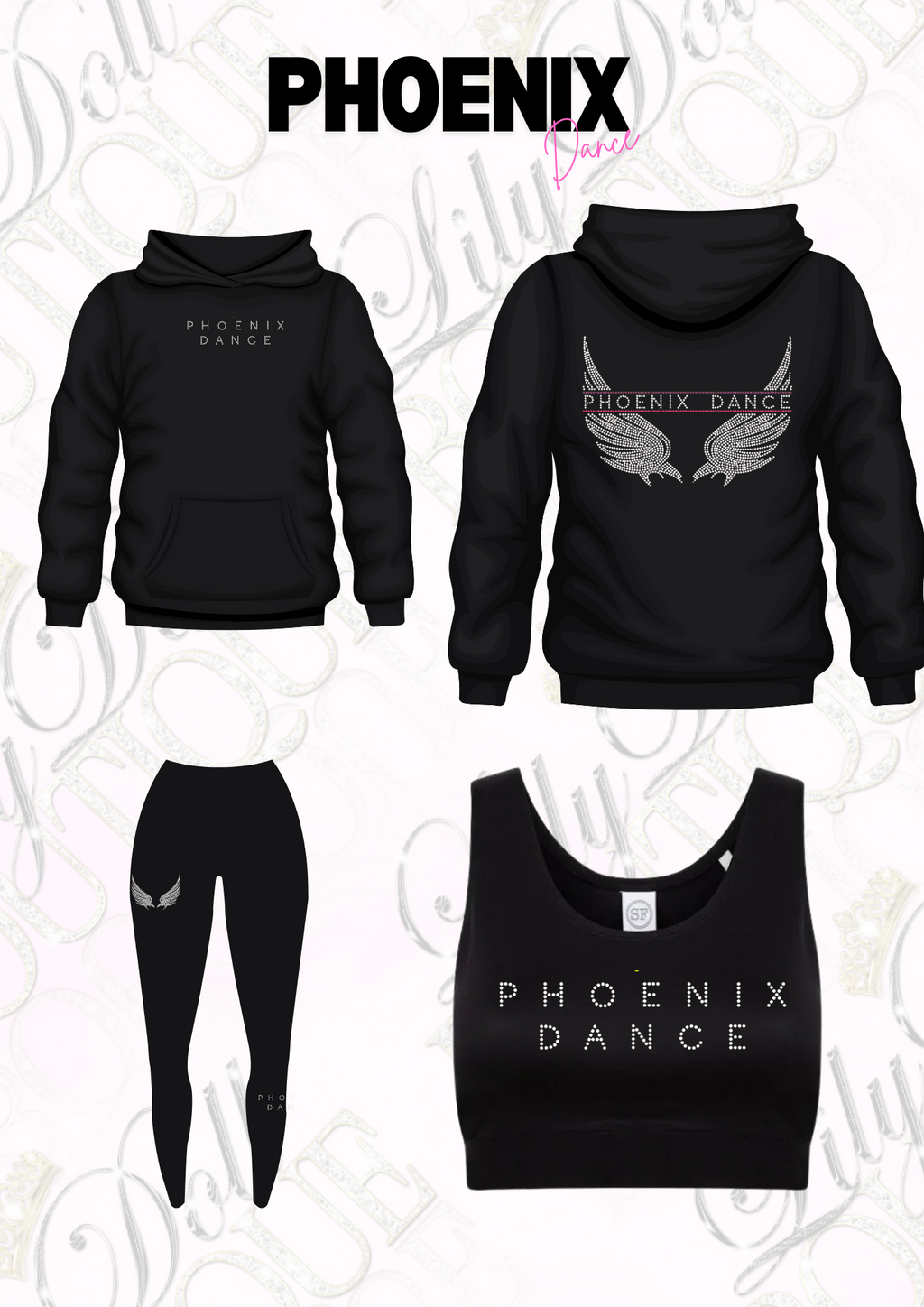 Phoenix Rhinestone ESSENTIALS Dance Uniform image 2