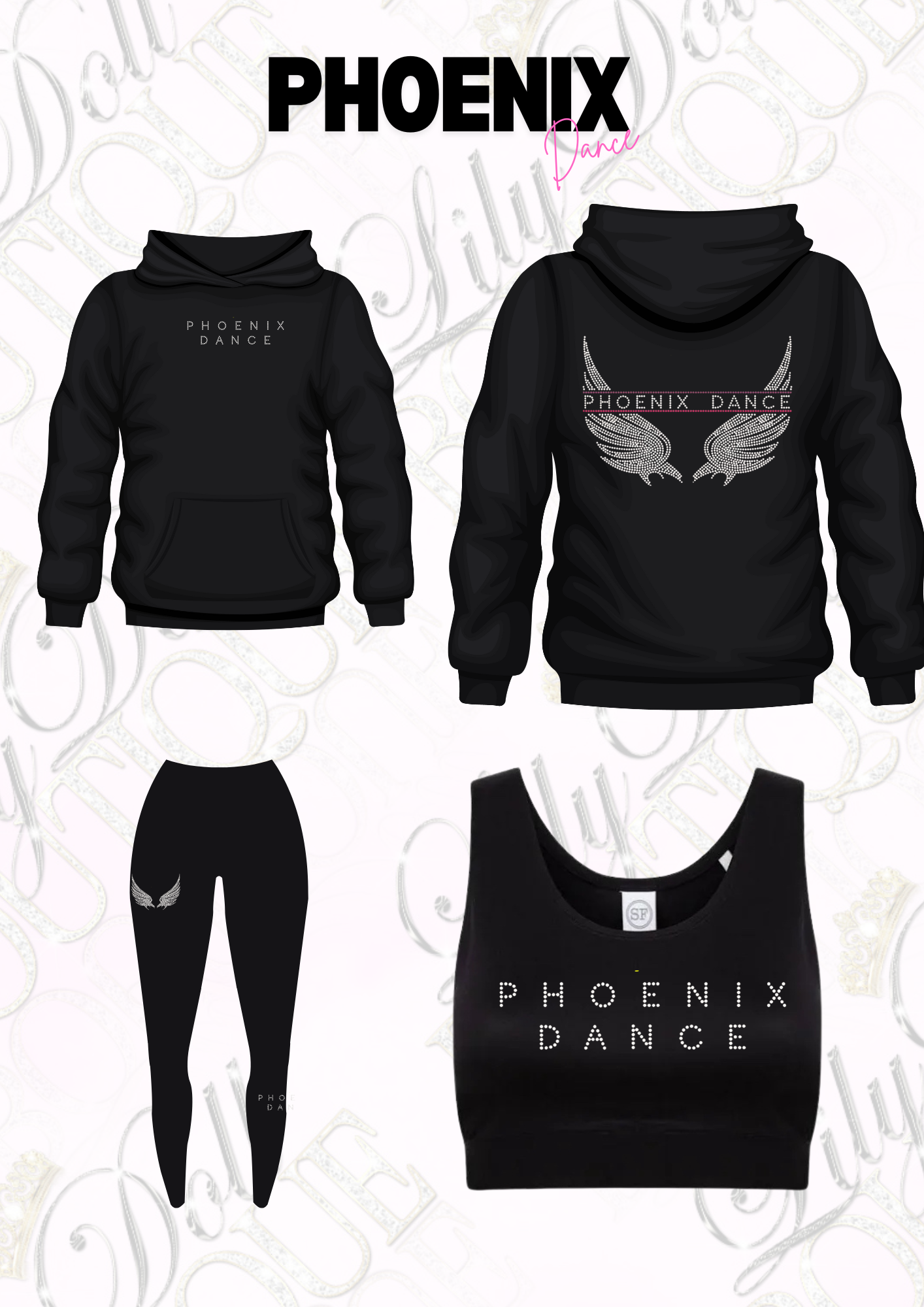 Phoenix Rhinestone ESSENTIALS Dance Uniform image 2