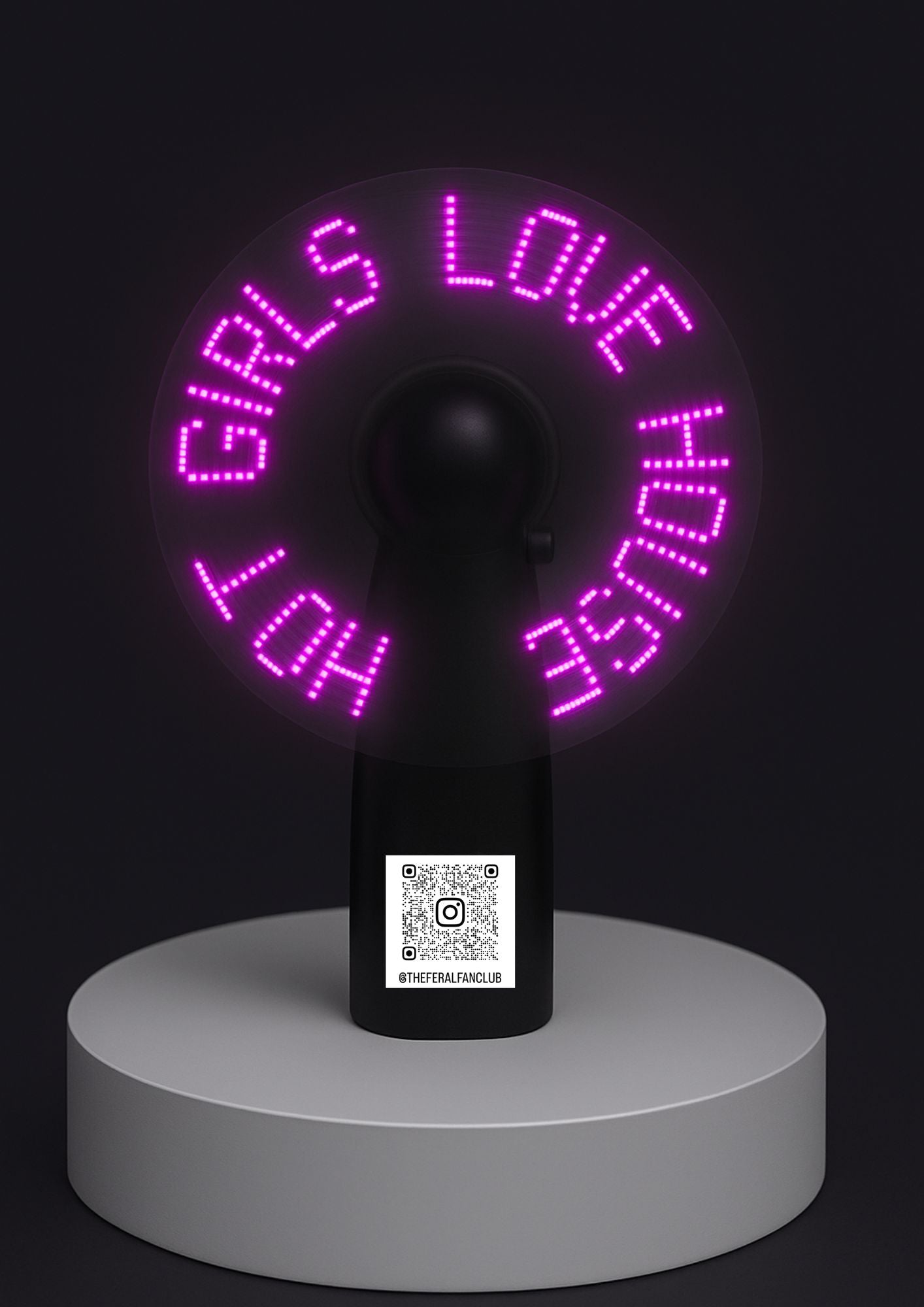 Hot Girls Love House L.E.D Fan image 0
