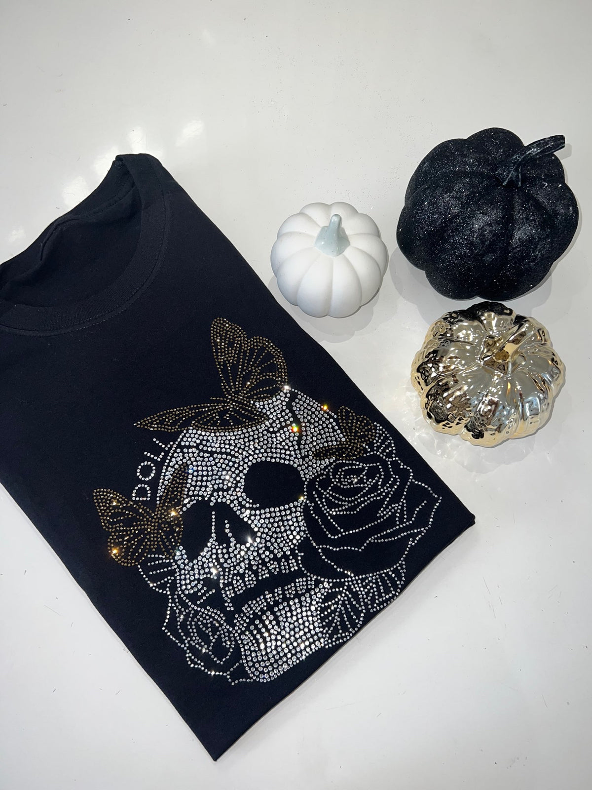 Butterfly skull T-shirt or sweatshirt  image 1