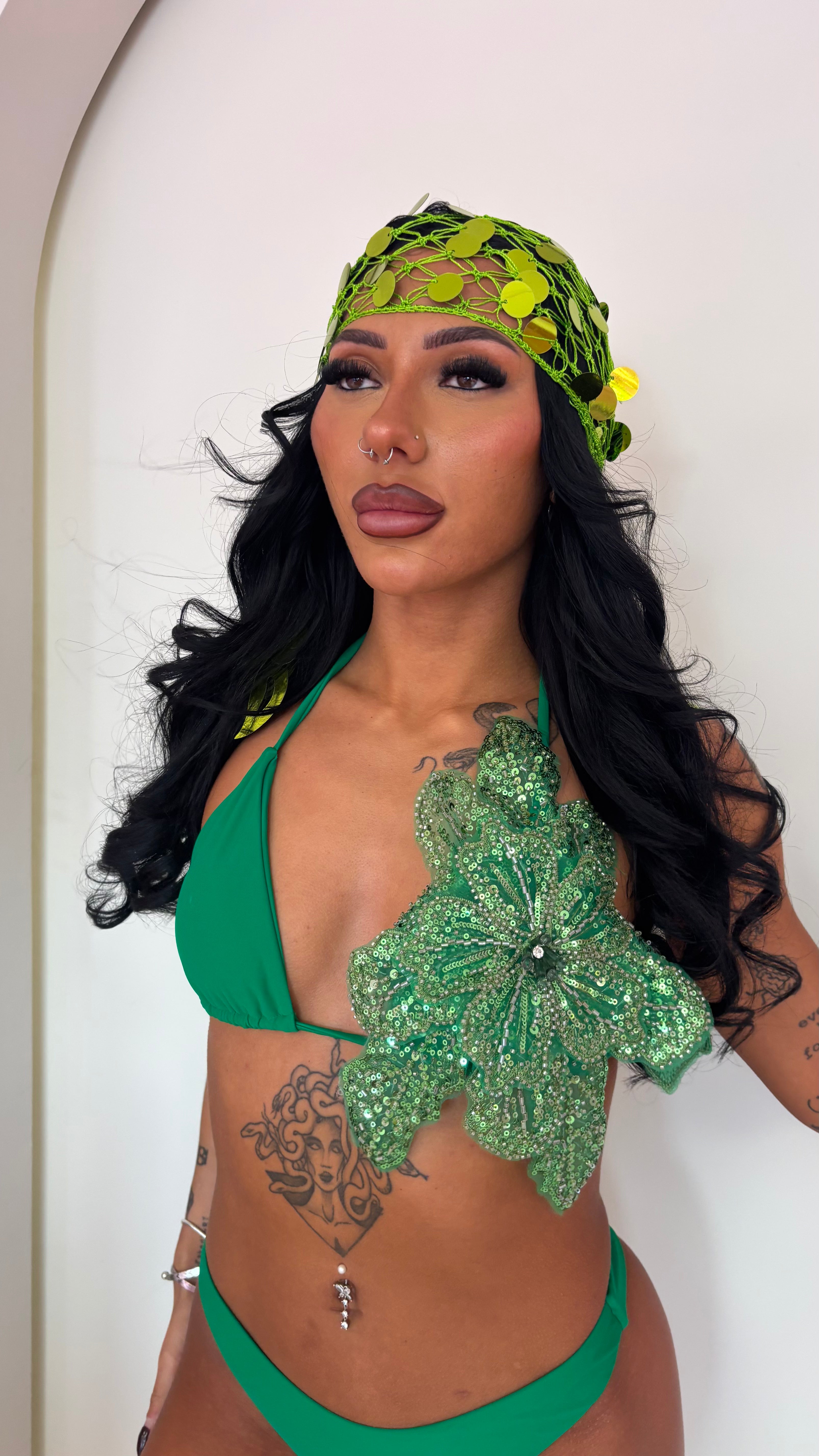Auriella Mist Bikini Green image 2