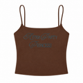 After Party Princess Rhinestone Tank Top