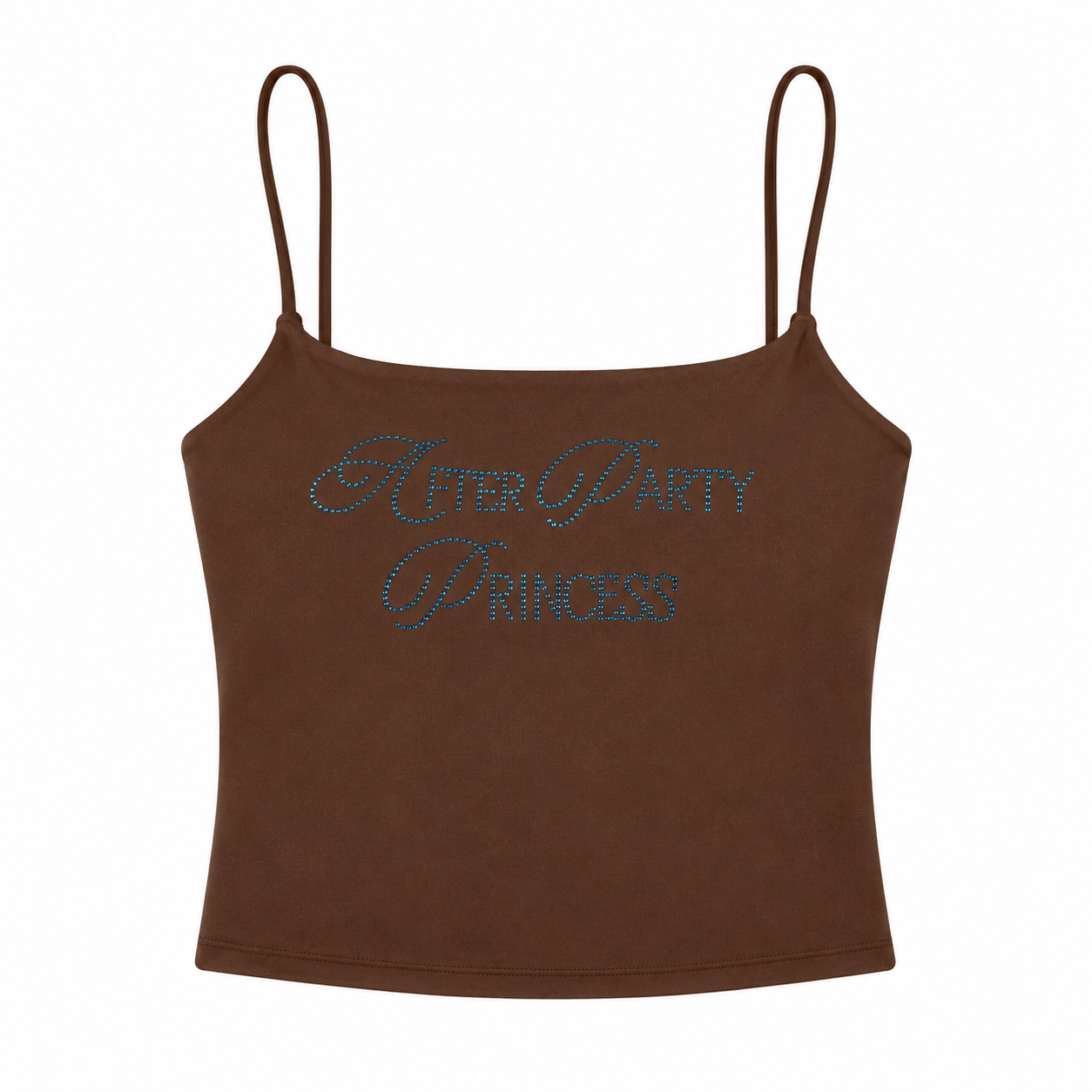 After Party Princess Rhinestone Tank Top
