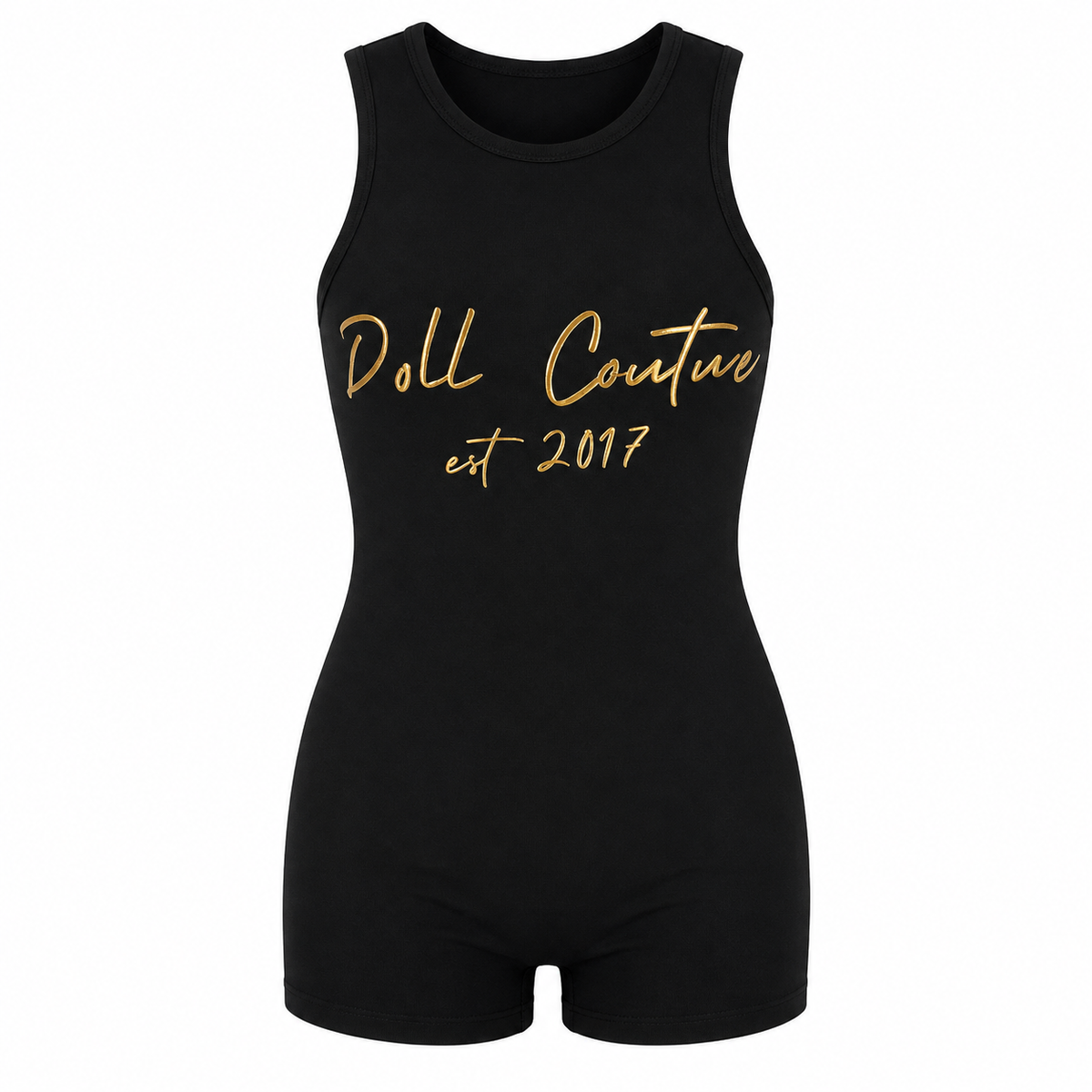 Skyler Luxe Unitard Black
