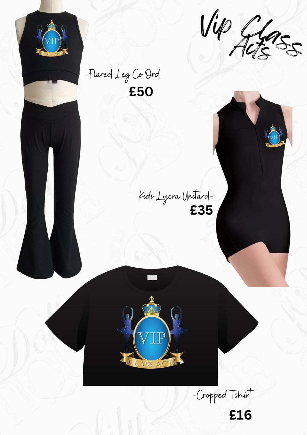 VIP Class Acts Dance School Uniform image 3
