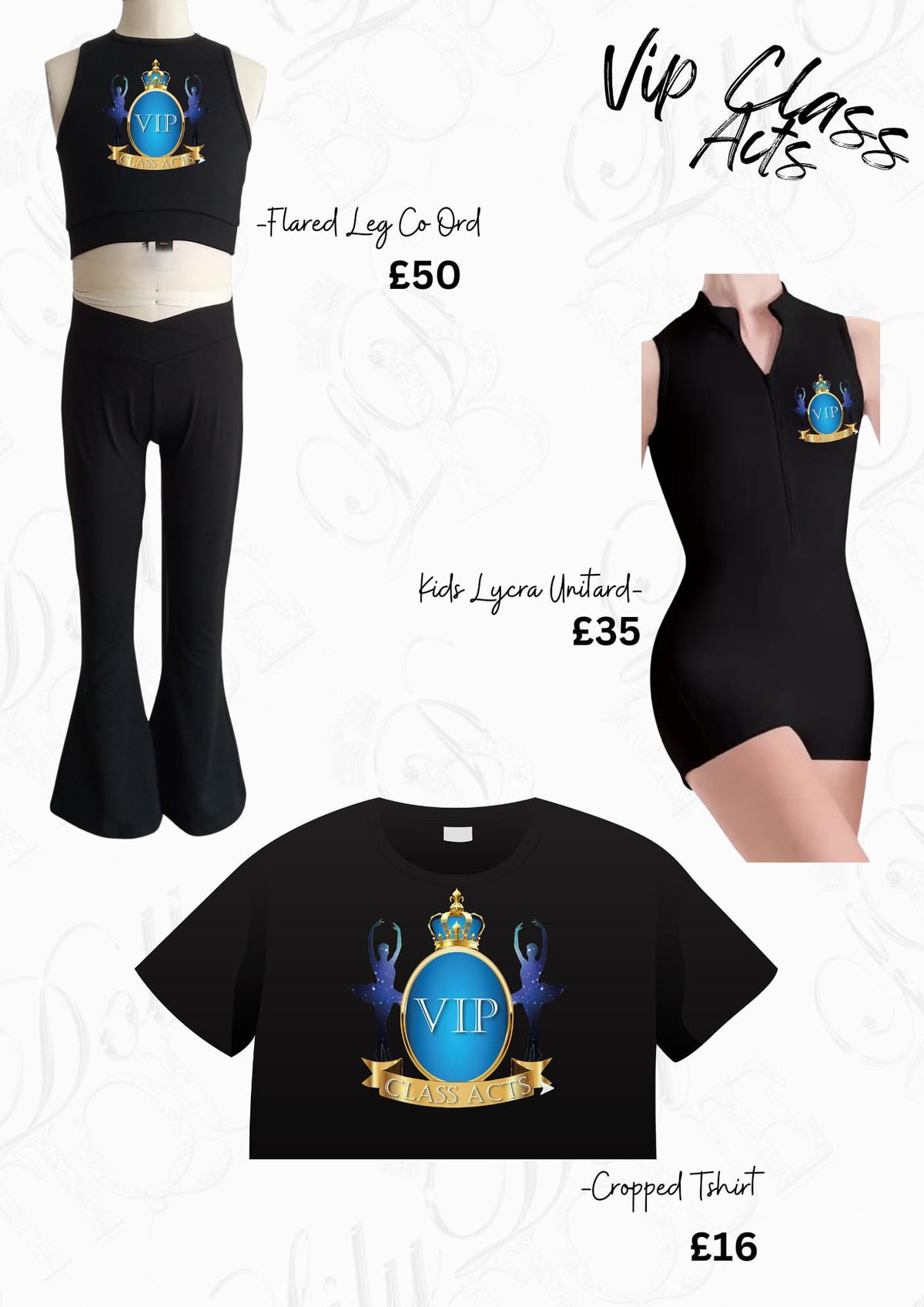 VIP Class Acts Dance School Uniform image 3
