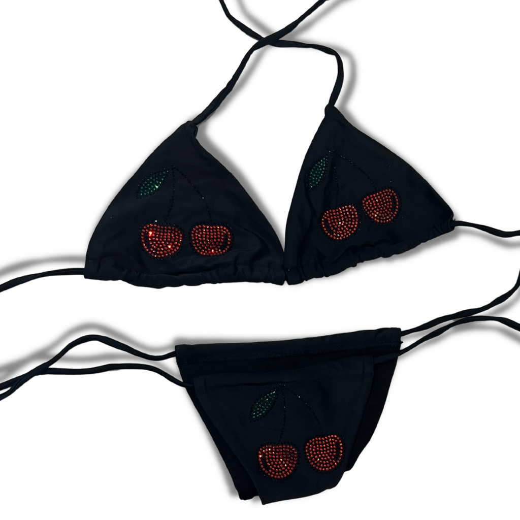Cherry Bikini Black image 0