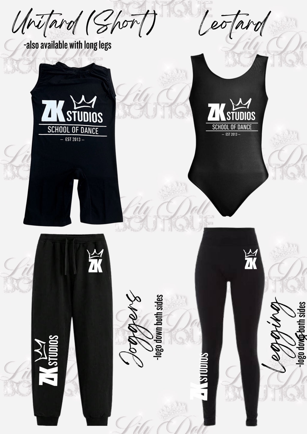 ZK Studios Dance School Uniform Order image 7