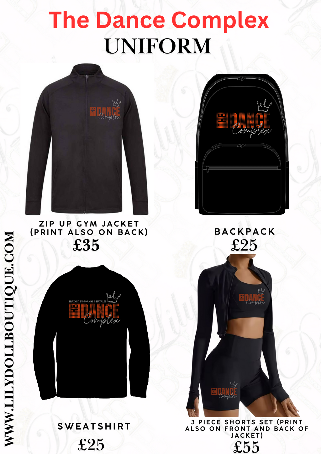 The Dance Complex RHINESTONES Joanne & Natalie Uniform image 9