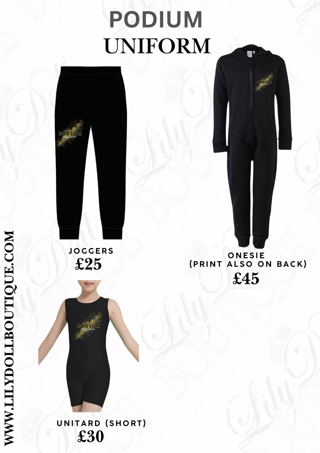 Podium Dance School Uniform image 1