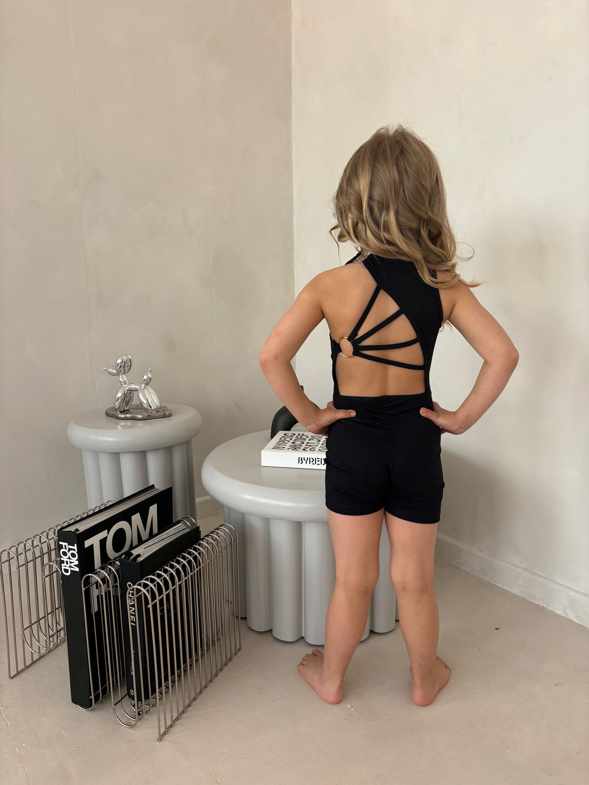 Skyler Luxe Unitard Black image 4