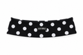 Black & White Polka Dot Headband