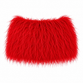 Oceara Feather Skirt Red