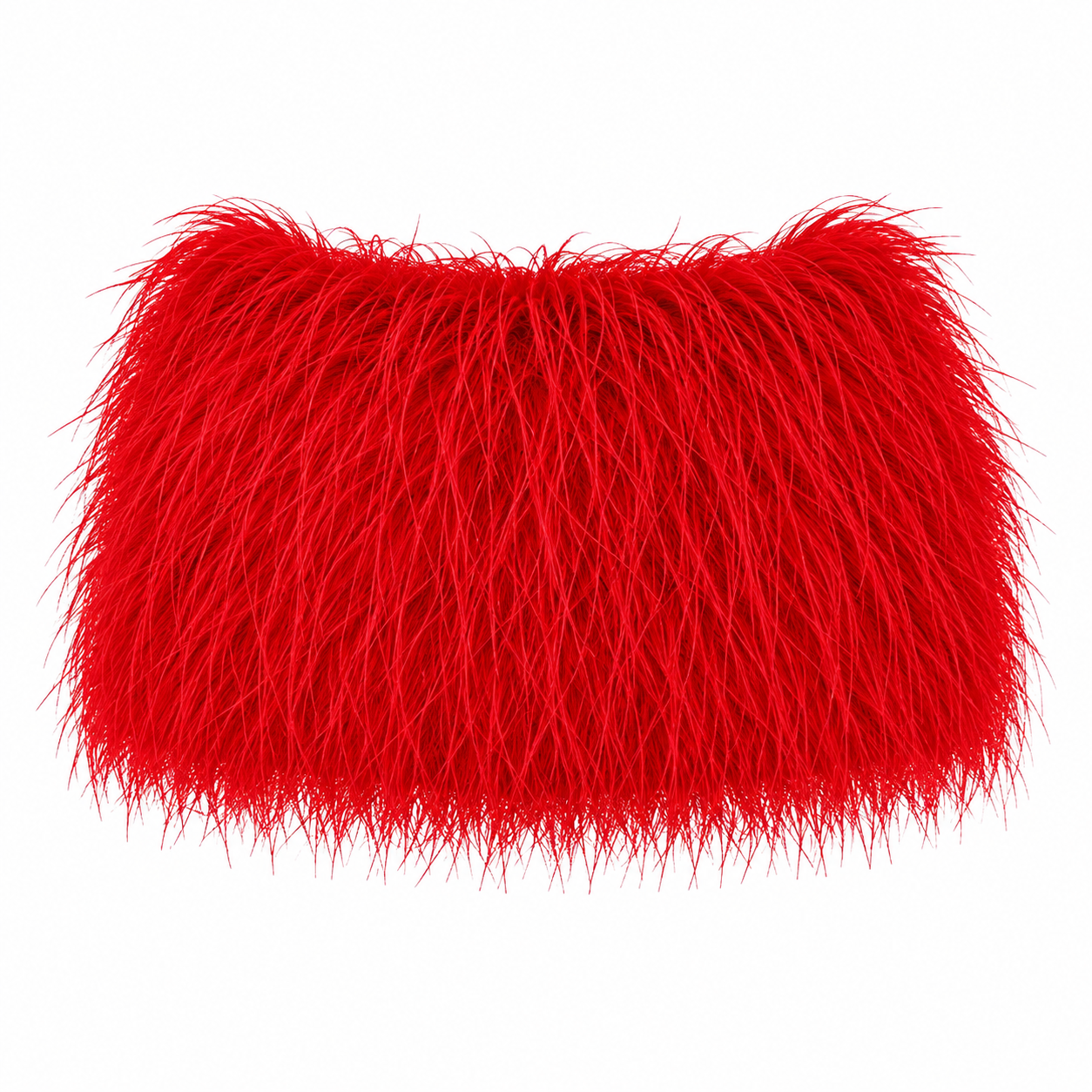 Oceara Feather Skirt Red
