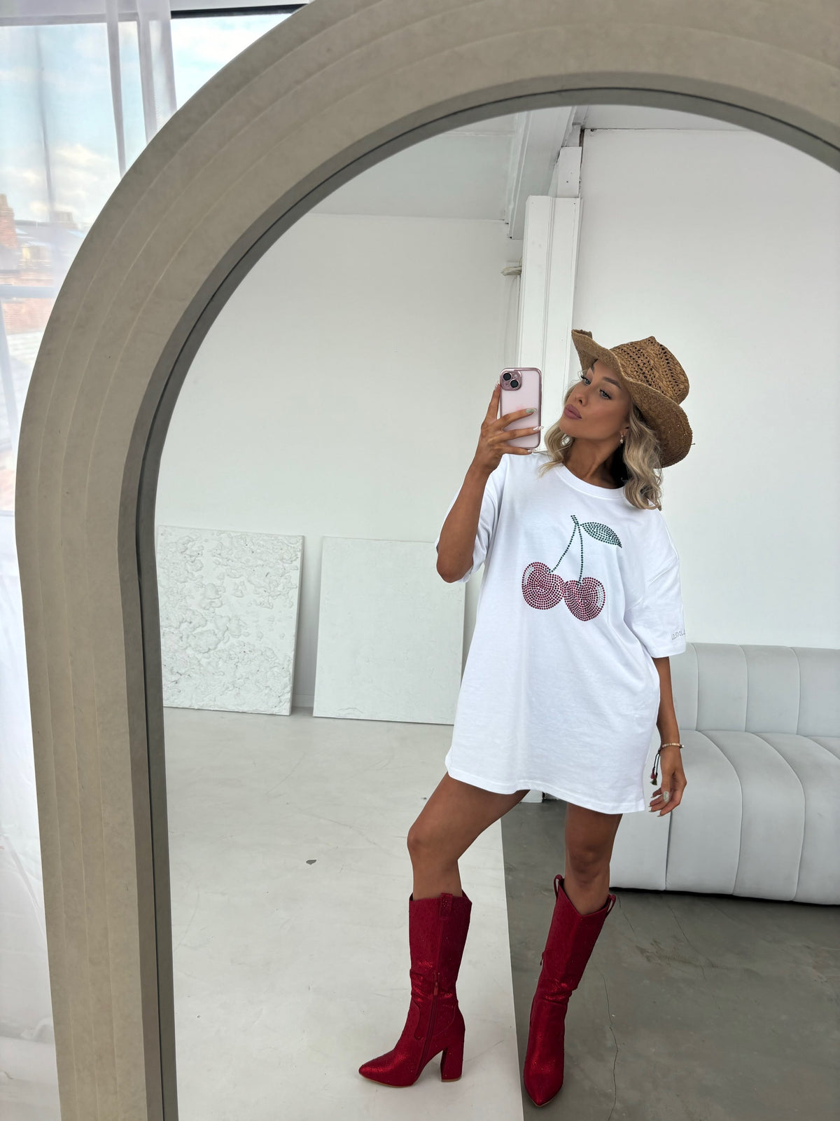 Cherry Baby Oversized Tshirt  image 2