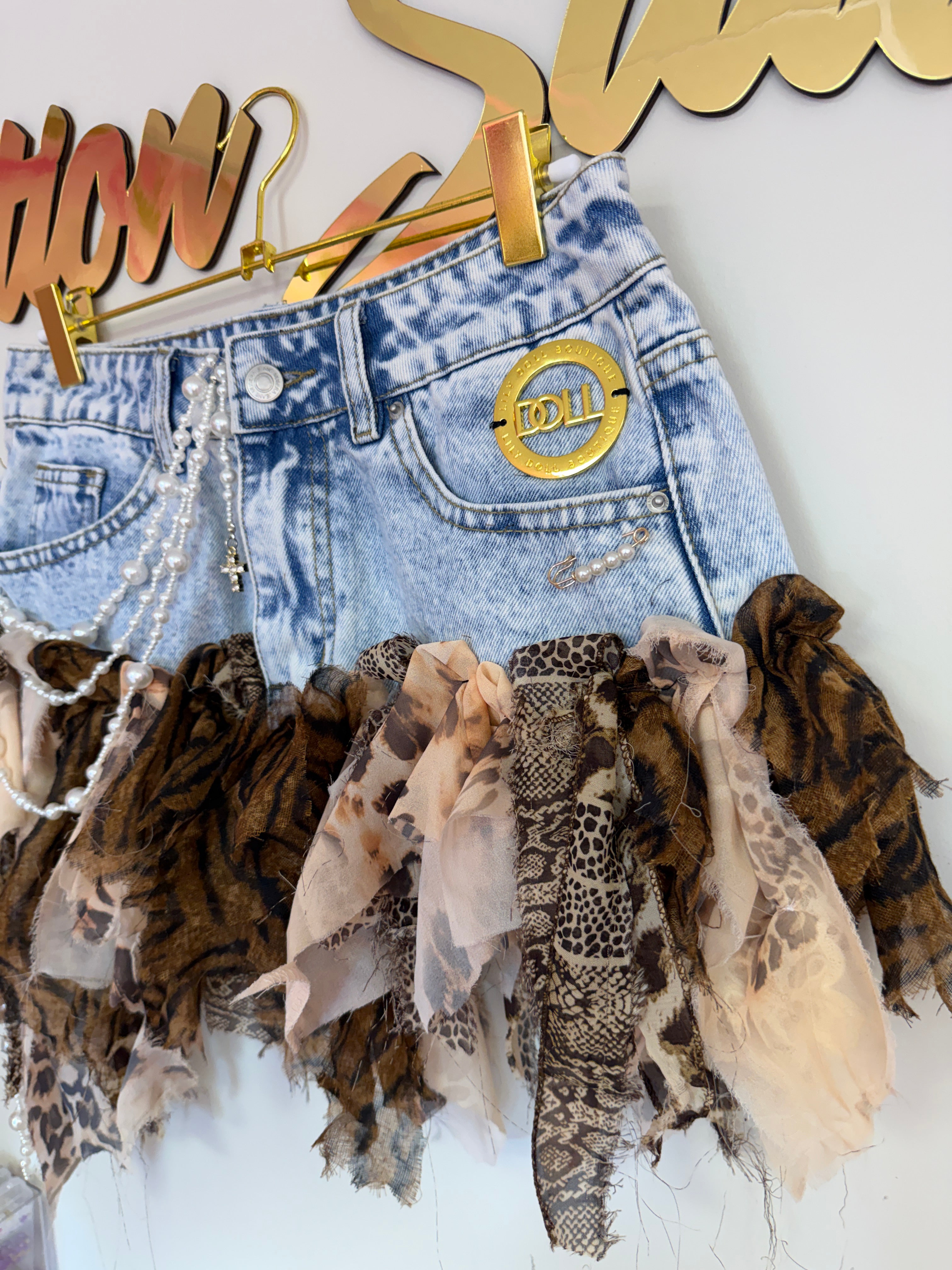 Junglemania Denim Skirt image 1