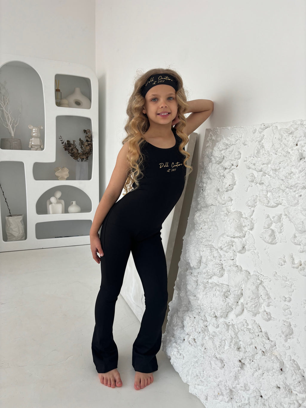 Bella Luxe Flared Leg Jumpsuit image 1