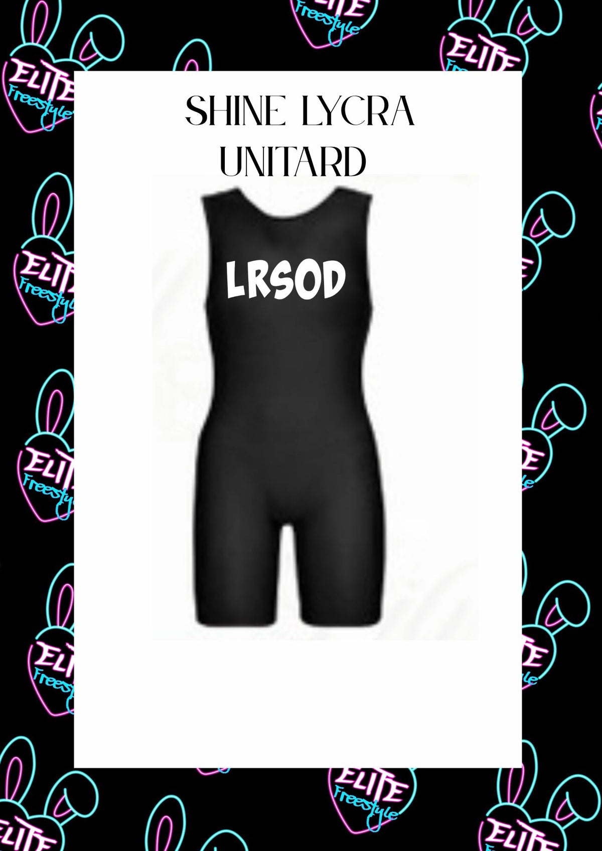 Elite Freestyle LRSOD Dance School Uniform image 4
