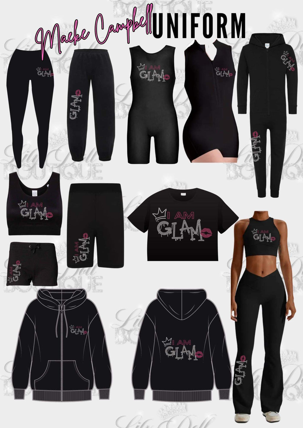 I AM GLAM ESSENTIALS Dance School Uniform image 1