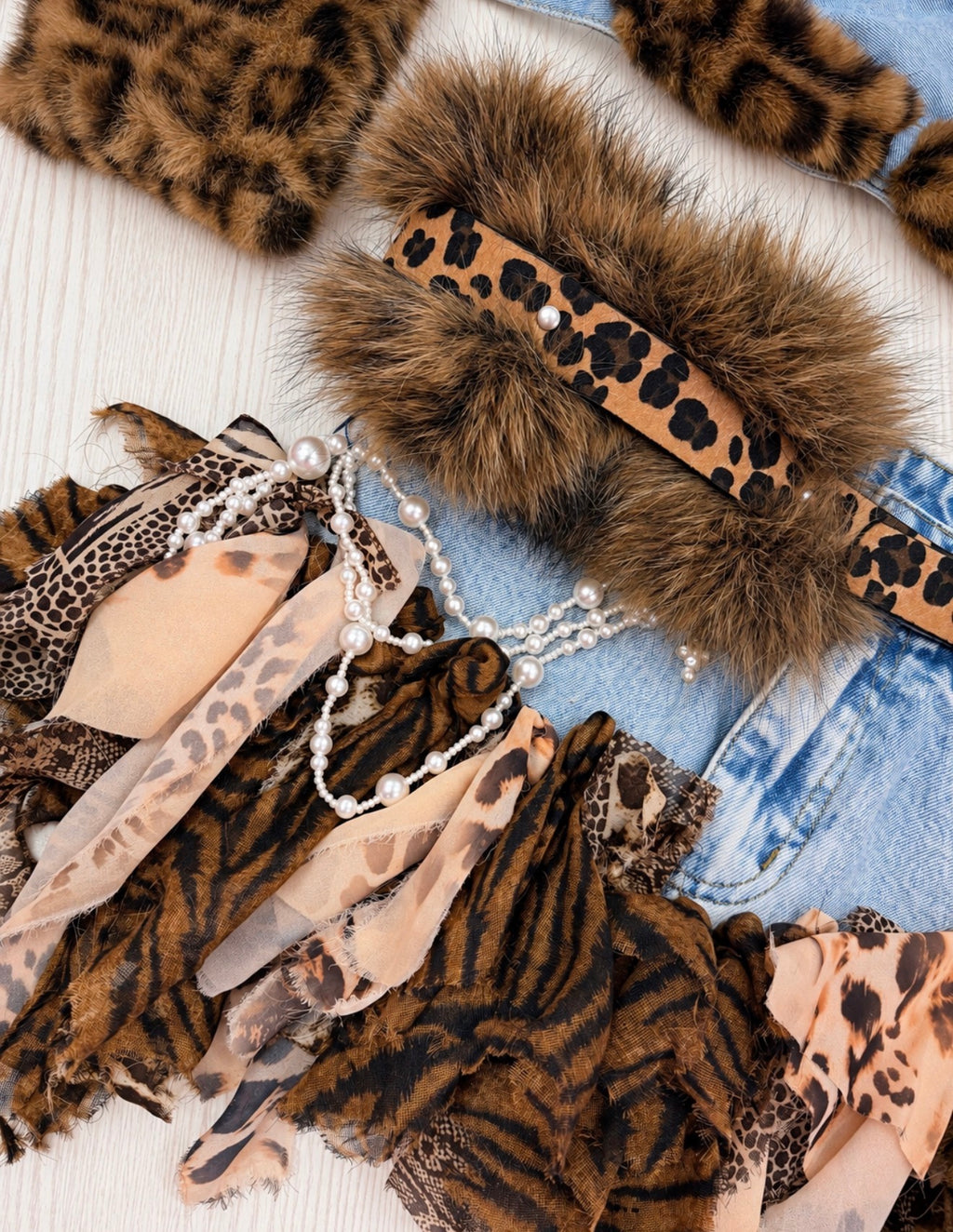 Leopard Lyla Outfit With Bag