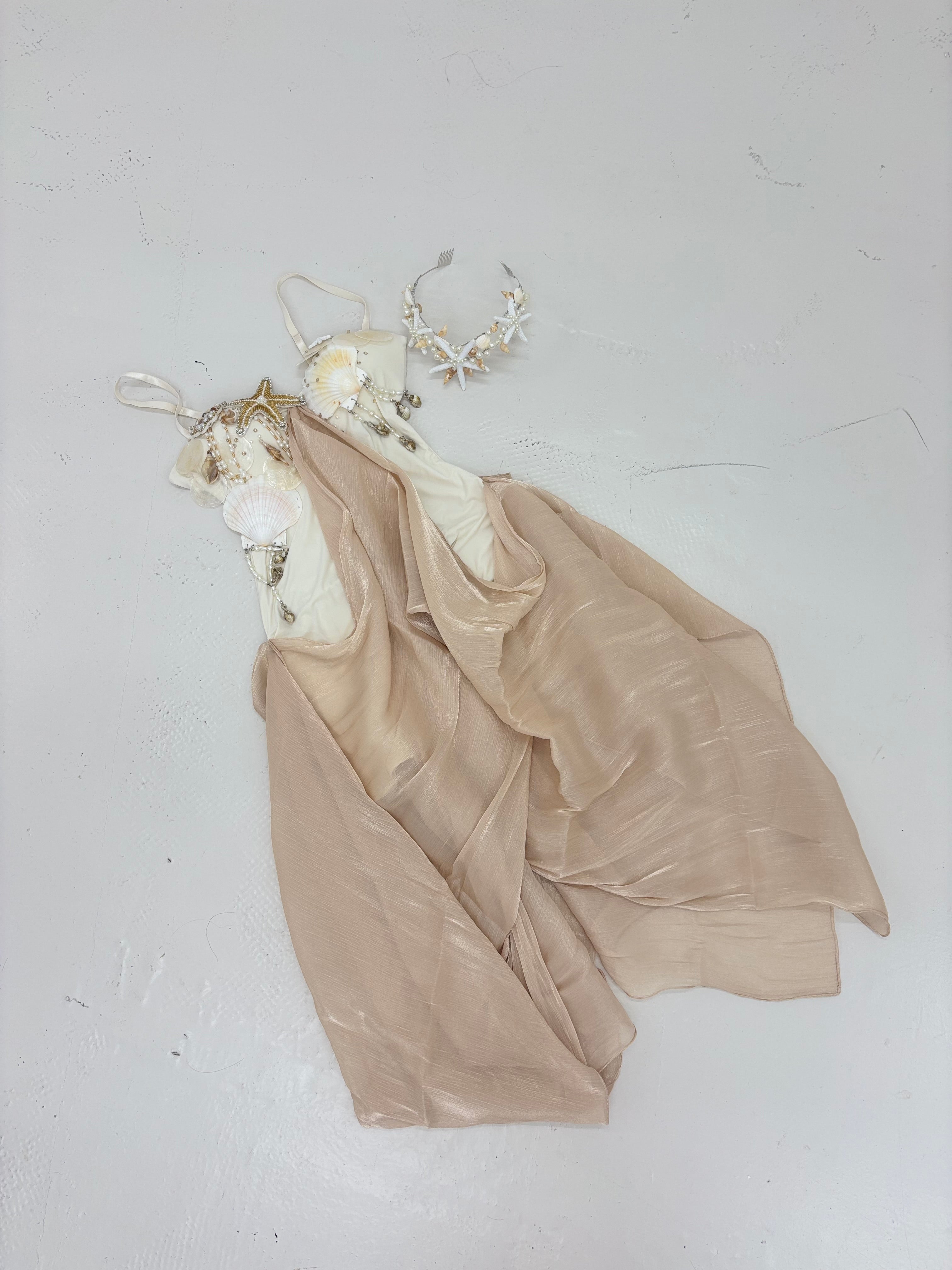 PRE-ORDER Nerissa Mermaid Dress & Crown