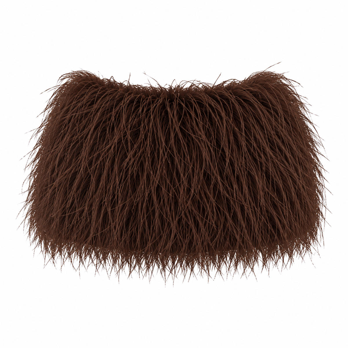 Oceara Feather Skirt Brown