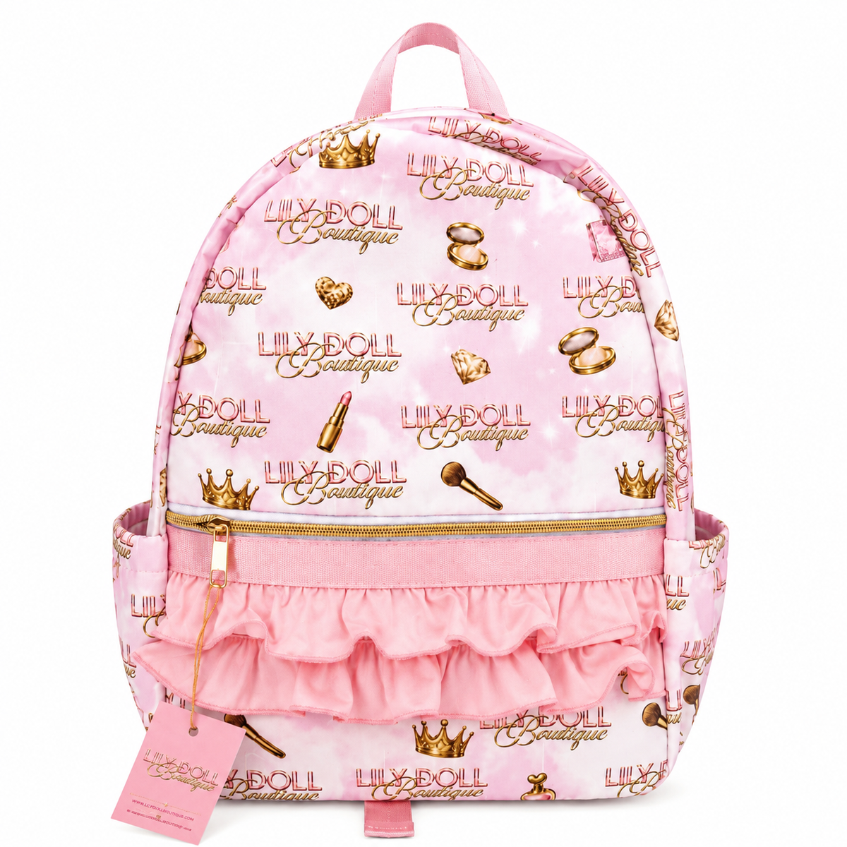 Lily Doll Lovers Ruffle Backpack