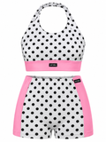 Pink & Polka Dot Two-Piece Set