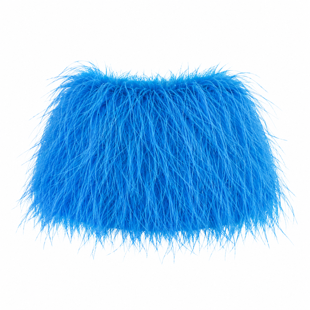Oceara Feather Skirt Aqua Daze
