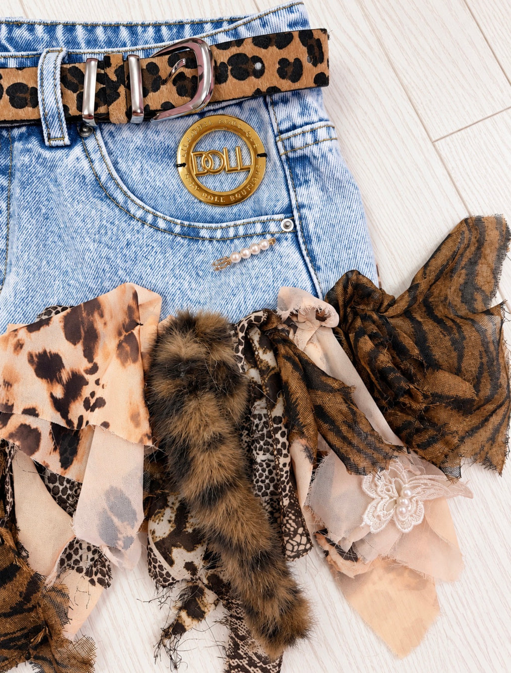 Leopard Lyla Outfit With Bag