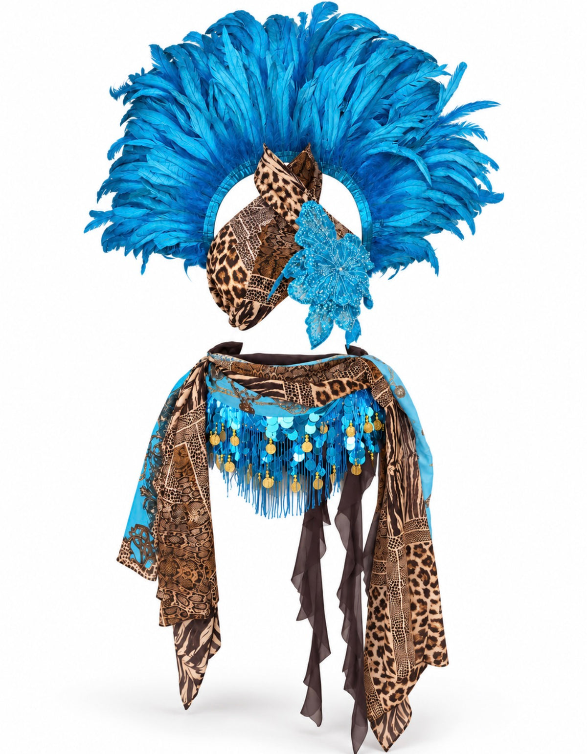 Jungle showgirl costume