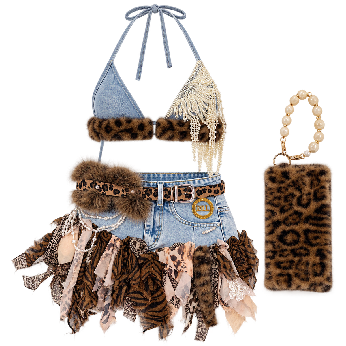 IN STOCK jungle queen outfit