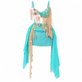 Turquoise Seashell Mermaid Costume