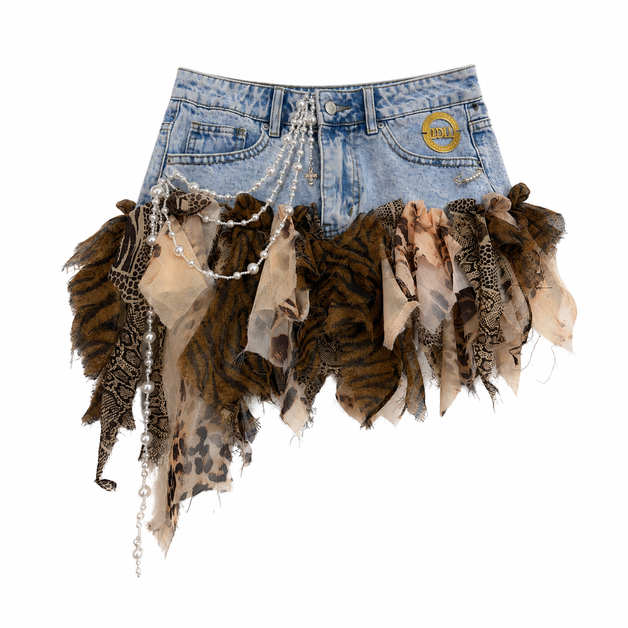 Junglemania Denim Skirt