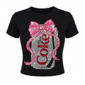 Cola Sequin Cropped Tshirt