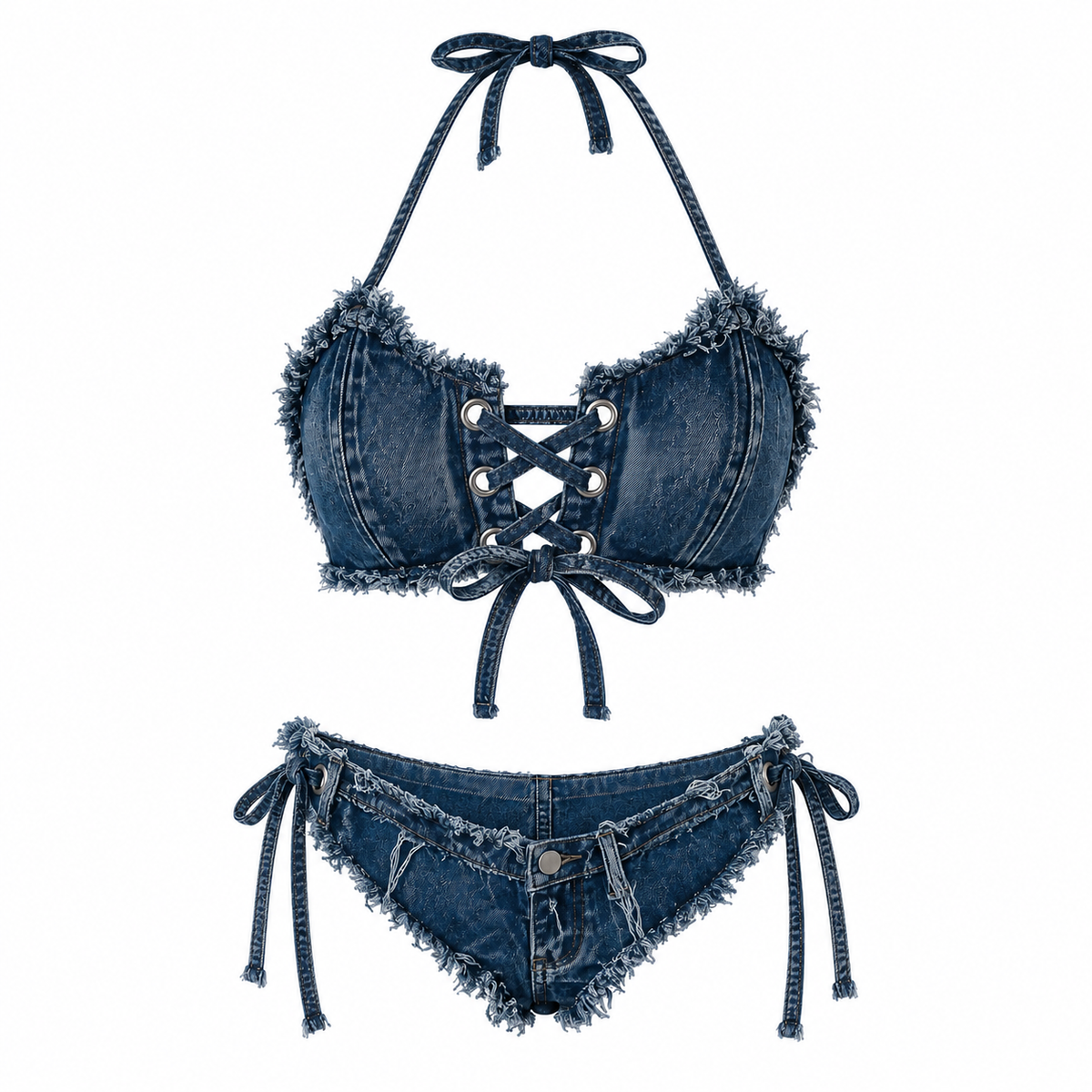 Denim Bikini Set