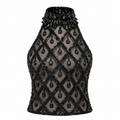 Midnight Muse Embellished Top