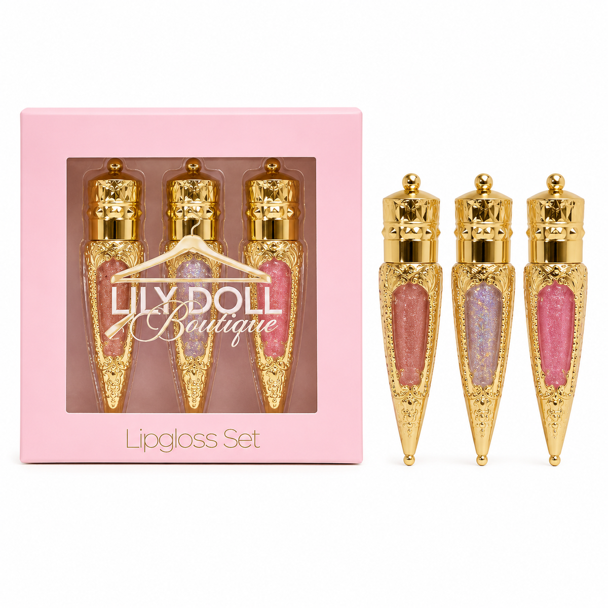 Lily Doll Lipgloss Trio
