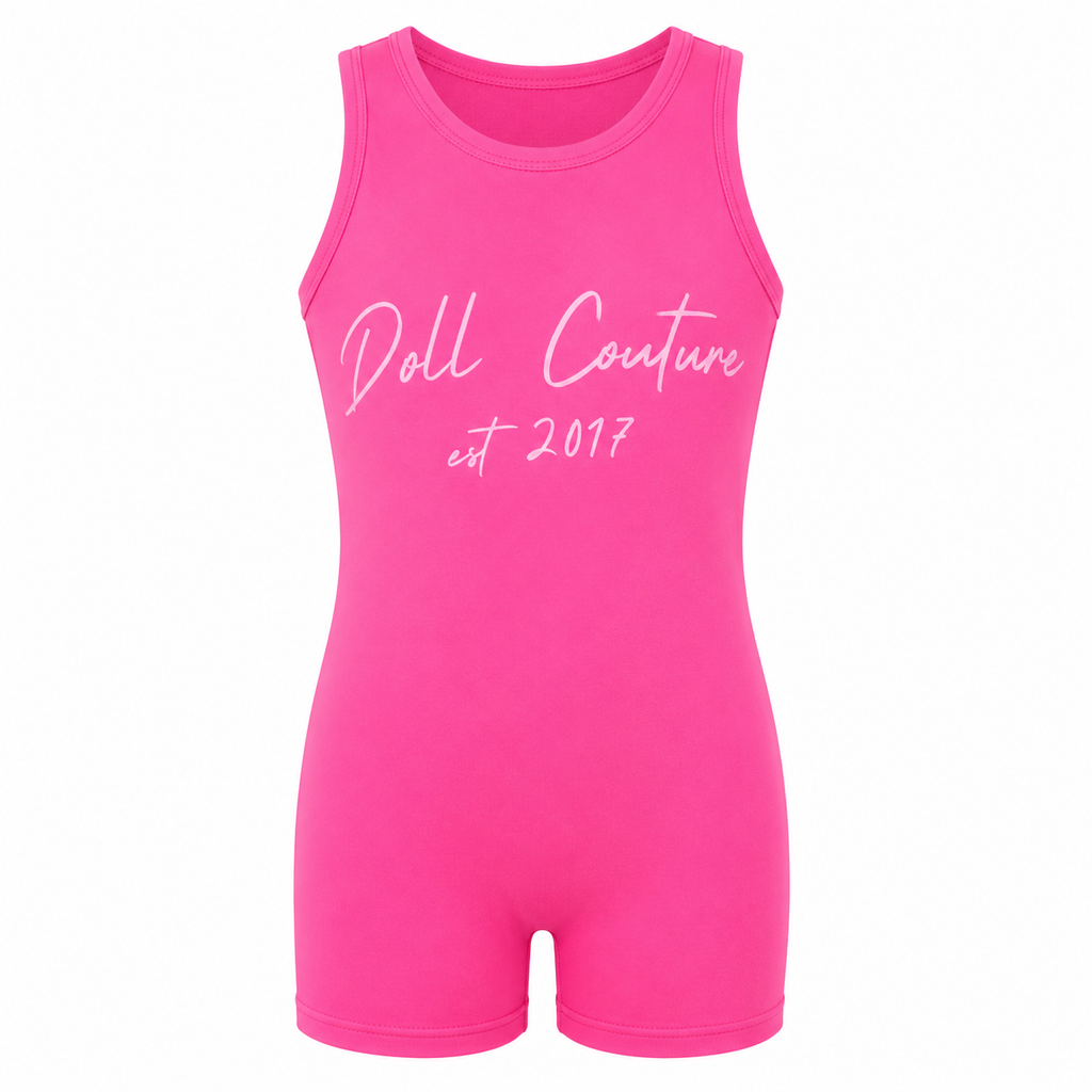 Skyler Luxe Unitard Pink