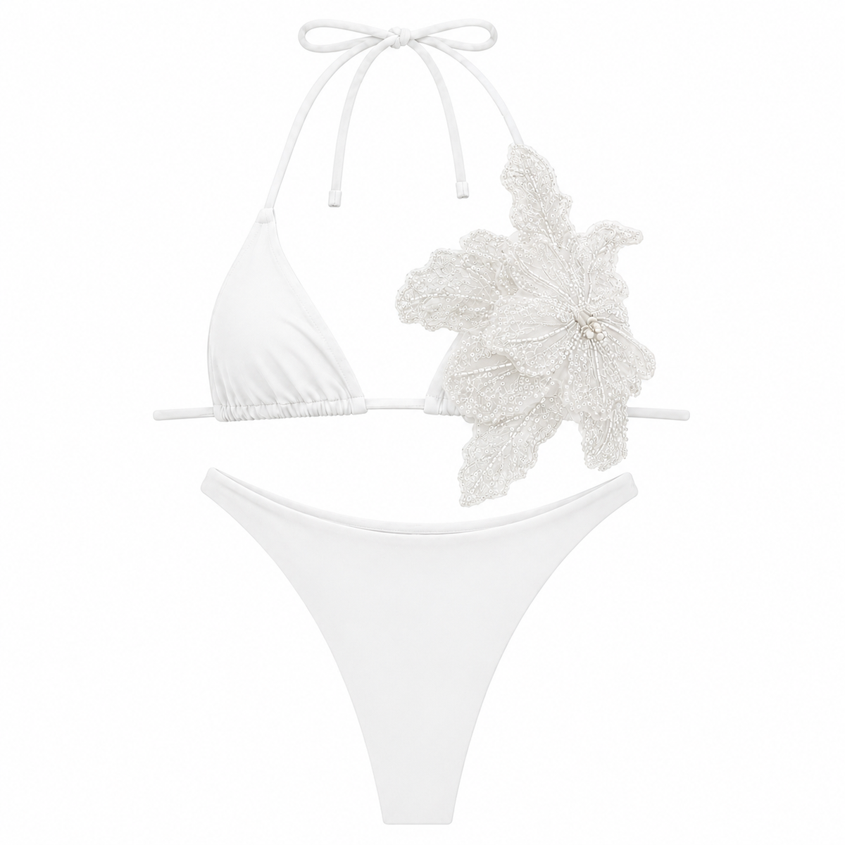 Auriella Mist Bikini White