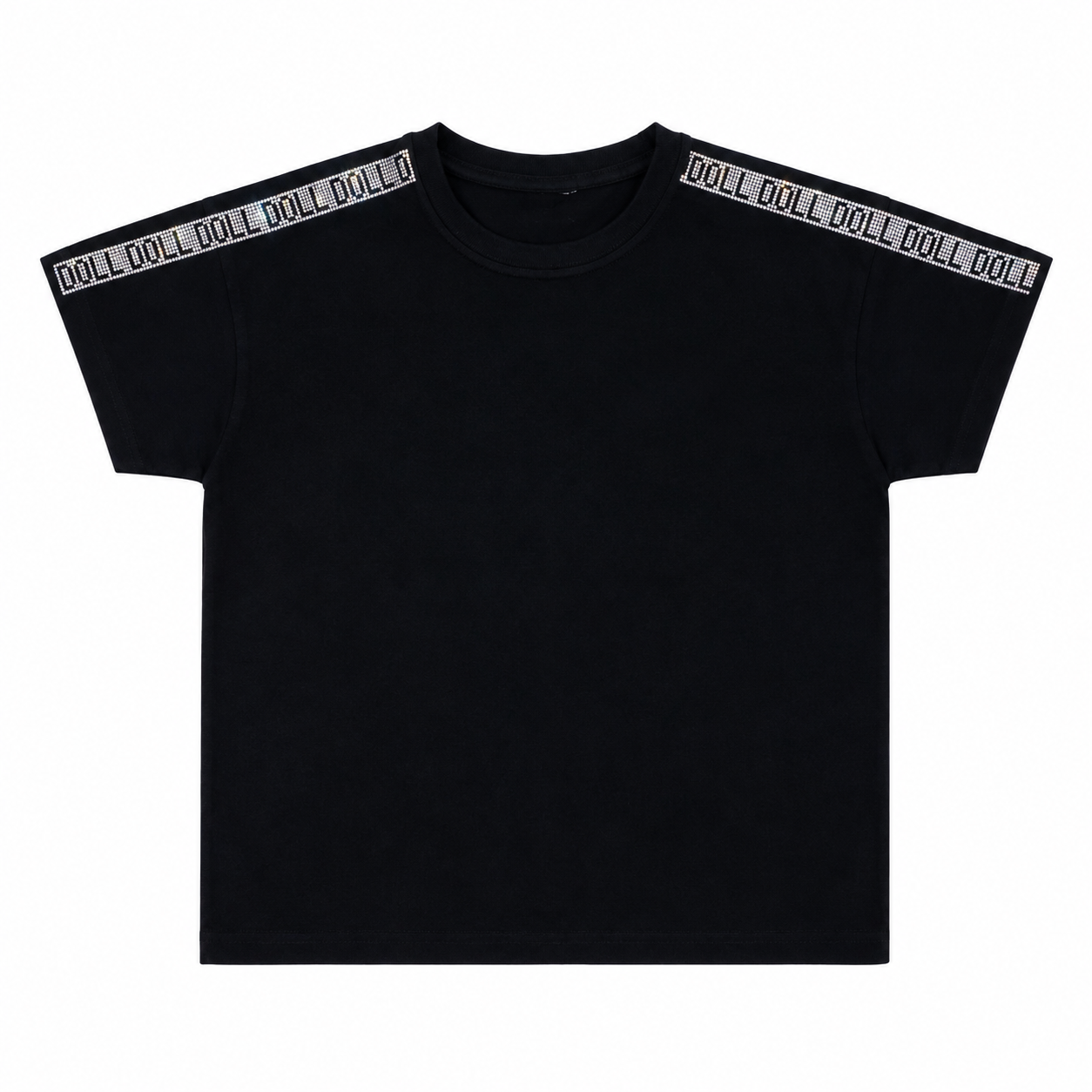 Halo Black Full Legth T-shirt