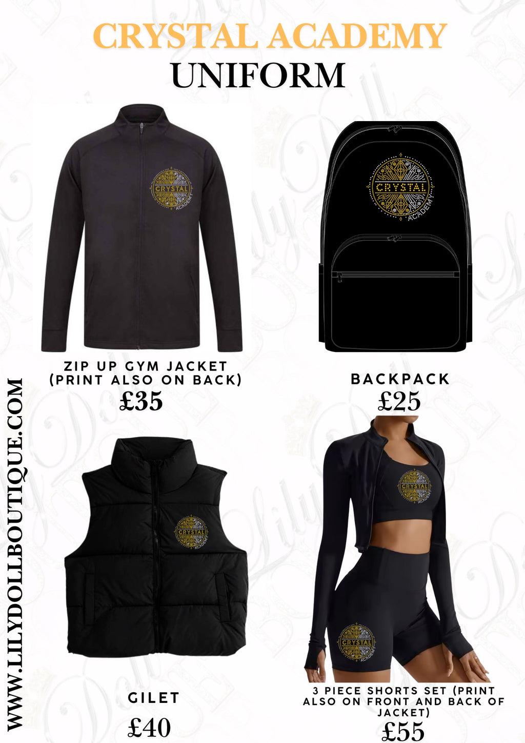 Crystal Acdemy Dance School Uniform image 2