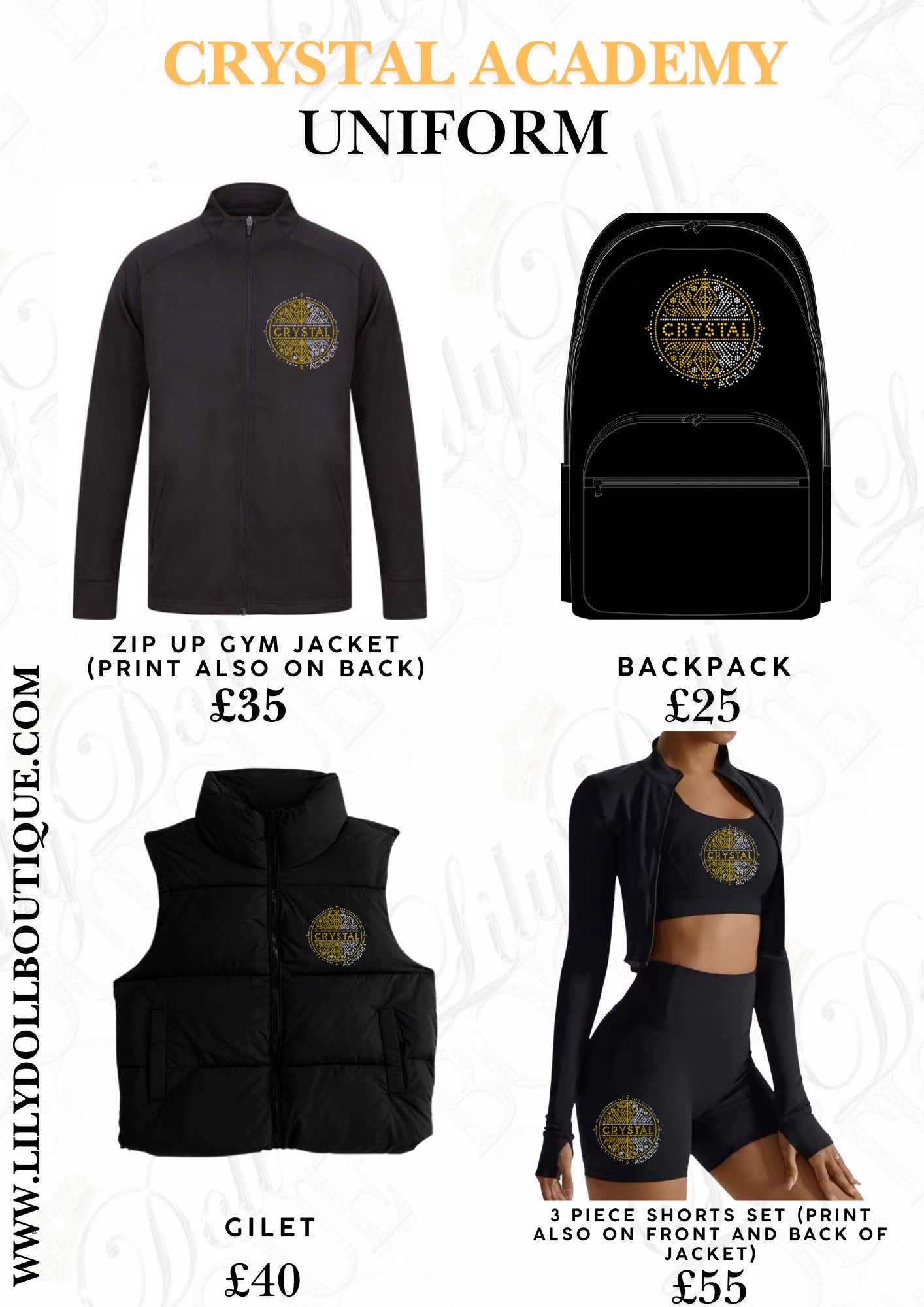 Crystal Acdemy Dance School Uniform image 2