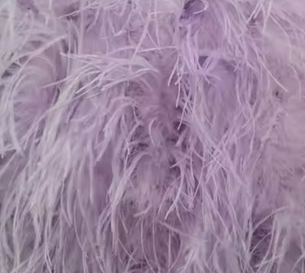Dolly Handmade Feather Rhinestone Dress  image 6