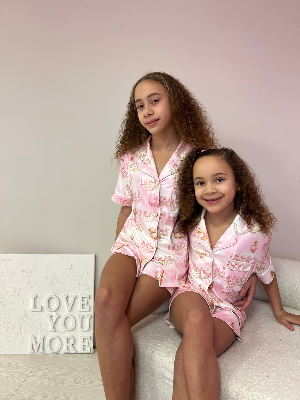 Lily Doll Lovers Pyjamas Shorts Set image 0